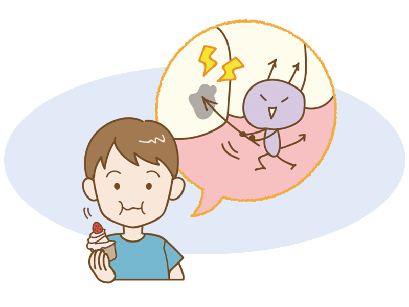 おやつとむし歯