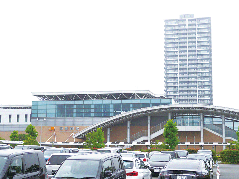 東静岡駅の外観